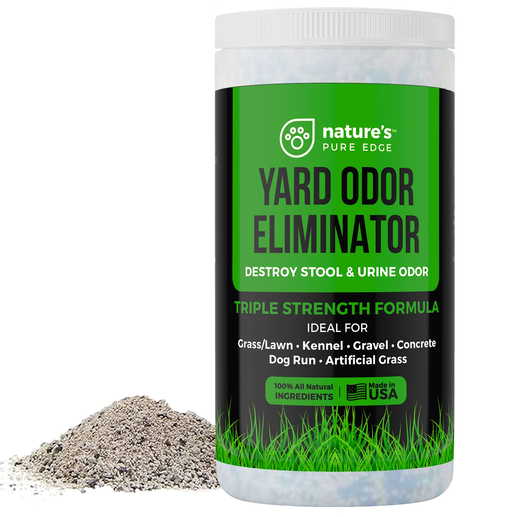 Nature's Pure Edge — Eliminador de Olores para Jardín y Espacios Exteriores con Mascotas