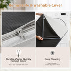 WNPETHOME — Cama Ortopédica Impermeable con Funda Lavable y Base Antideslizante para Perro