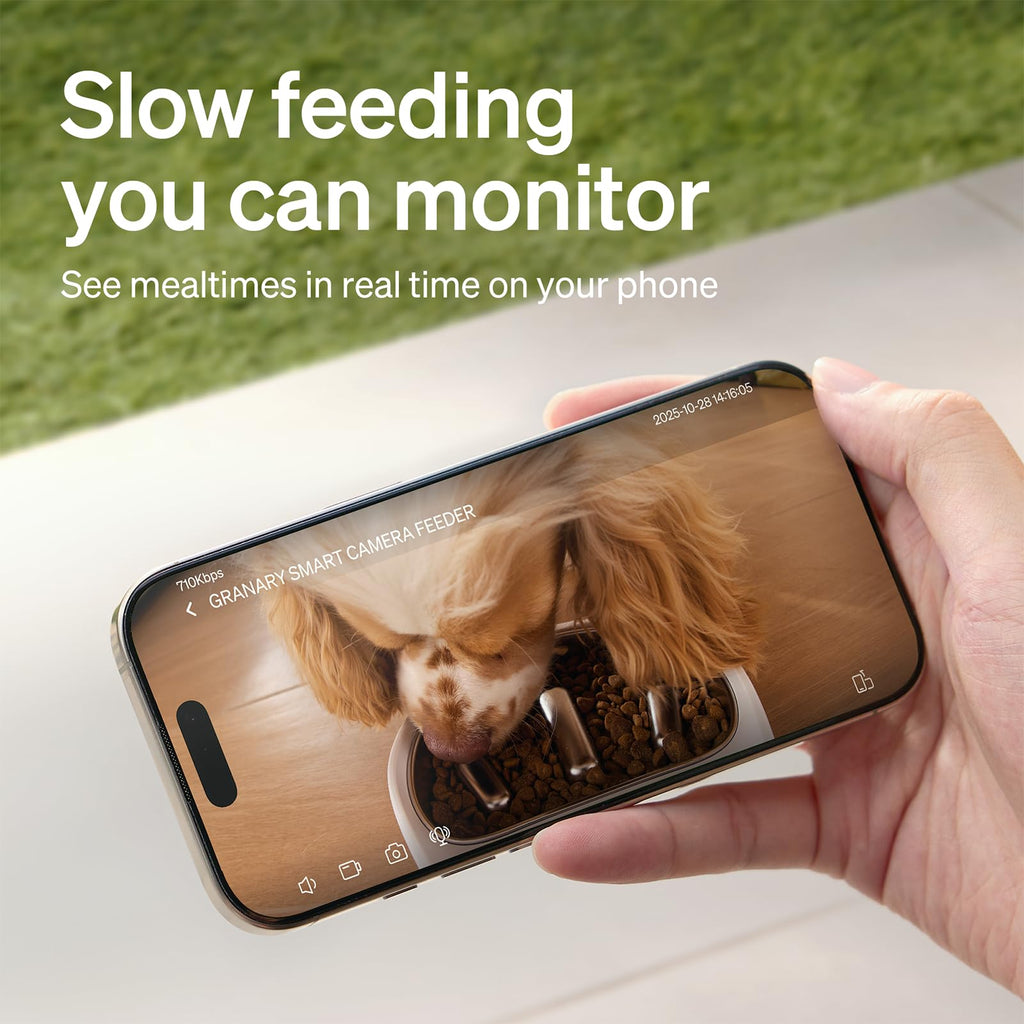 PETLIBRO — Comedero Automático WiFi 5G con Dispensador de Alimento para Gatos y Perros, 5L, hasta 10 Comidas por Día y Sensor de Alimento Bajo