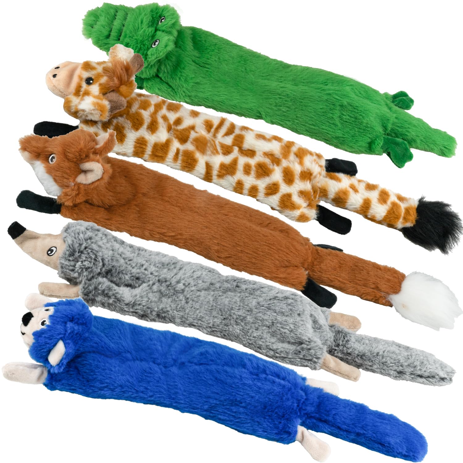 SHARLOVY Bubble Plush — Juguetes de Peluche Chirriantes y Crujientes sin Relleno para Perro