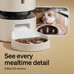 PETLIBRO — Comedero Automático WiFi 5G con Dispensador de Alimento para Gatos y Perros, 5L, hasta 10 Comidas por Día y Sensor de Alimento Bajo