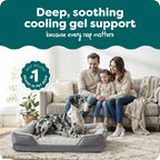 Furhaven Cooling Gel — Cama con Gel Refrescante para Perro