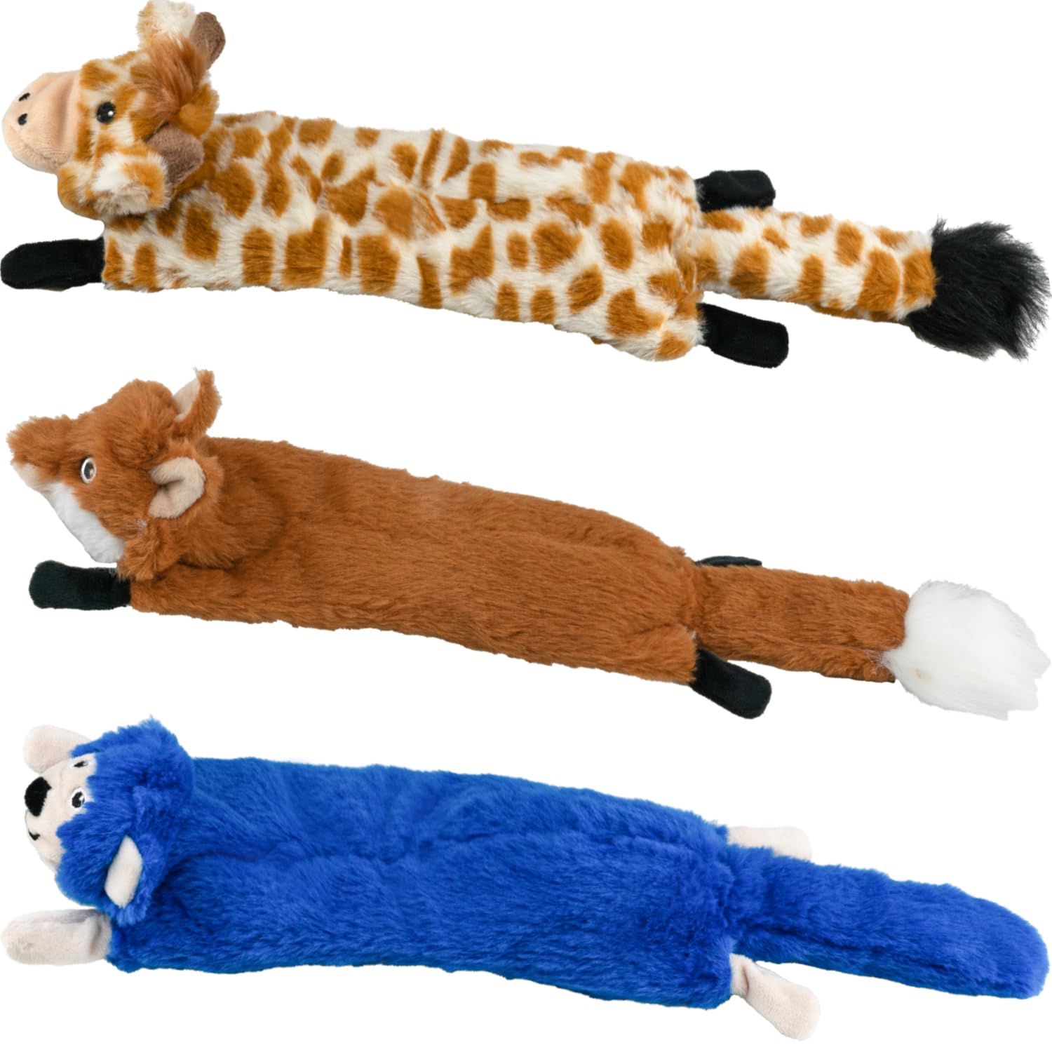 SHARLOVY Bubble Plush — Juguetes de Peluche Chirriantes y Crujientes sin Relleno para Perro
