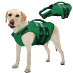 Kuoser — Chaleco Salvavidas Ajustable con Asa de Rescate y Reflectores para Perro