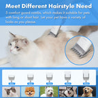 Neakasa P2 Pro — Kit de Grooming con Aspiradora para Perros y Gatos, 5 Herramientas Incluidas y Depósito de 2L