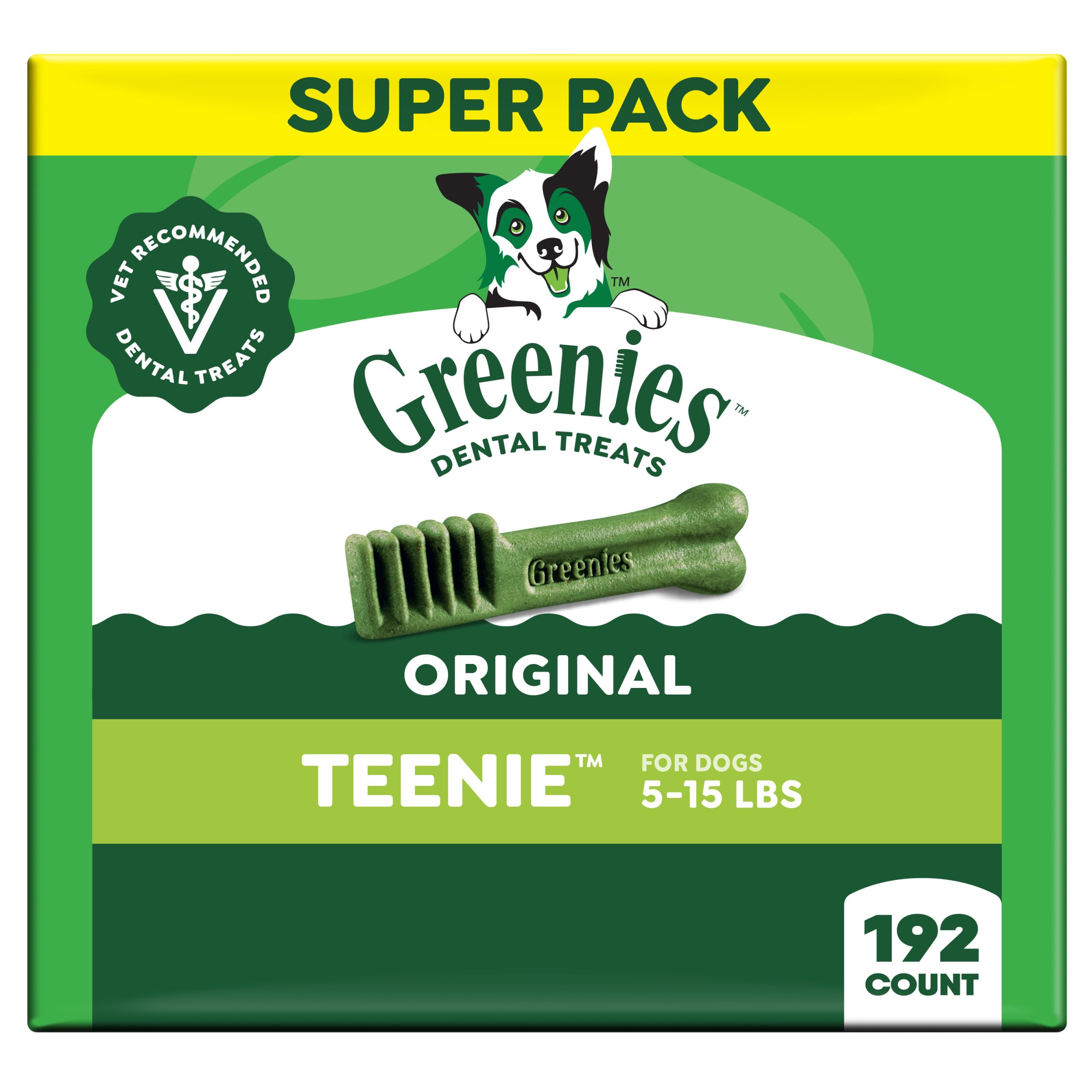 Greenies Teenie — Premios Dentales Naturales para Perro Pequeño