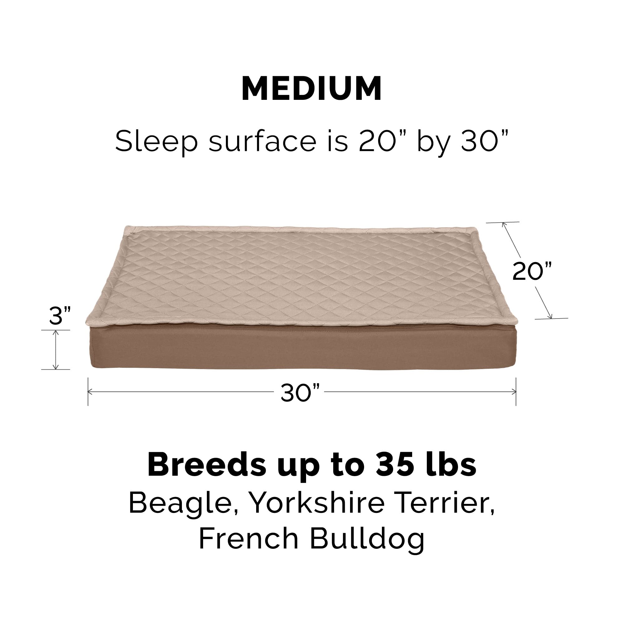 Furhaven — Cama Ortopédica con Cubierta Lavable y Desmontable para Perro