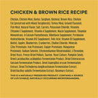 Instinct Be Natural Alimento Seco para Perros con Pollo Real y Arroz Integral — Croquetas con Cobertura de Raw Congelado, Bolsa 25 lb (11.3 kg)