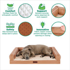 Furhaven Cooling Gel — Cama Refrescante con Gel para Perro