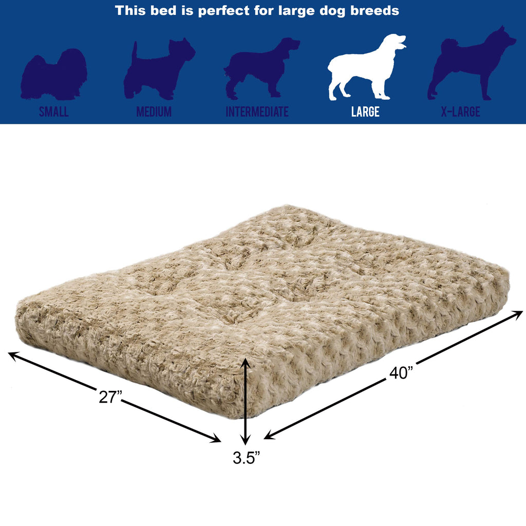 Midwest Homes for Pets Deluxe — Cama Super Suave para Perro y Gato, Compatible con Jaulas, Lavable en Lavadora