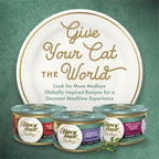 Purina Fancy Feast Medleys — Alimento Húmedo para Gatos Adultos, Variedad de Pollo con Arroz, Verduras y Salsa, Pack de 12 Latas de 85g