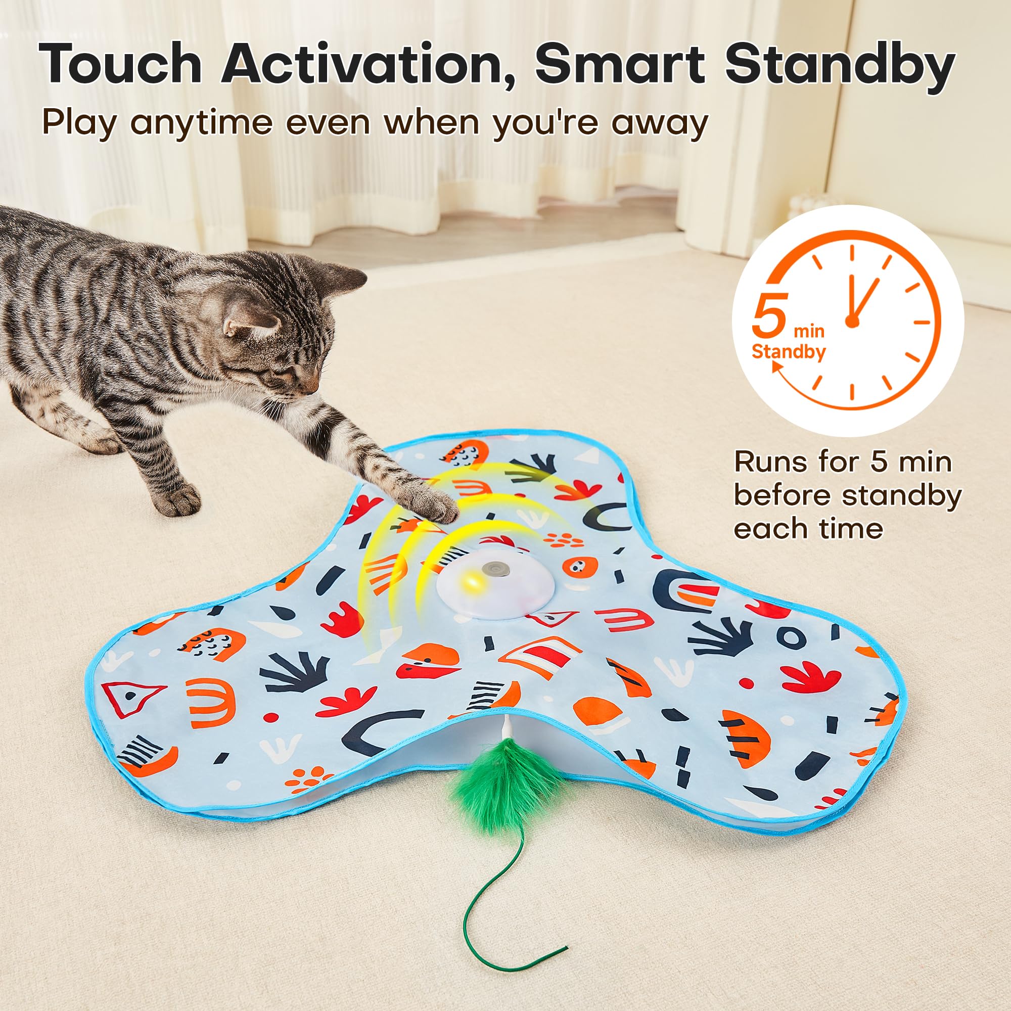 Potaroma Hide and Seek — Juguete Interactivo Escondite para Gato