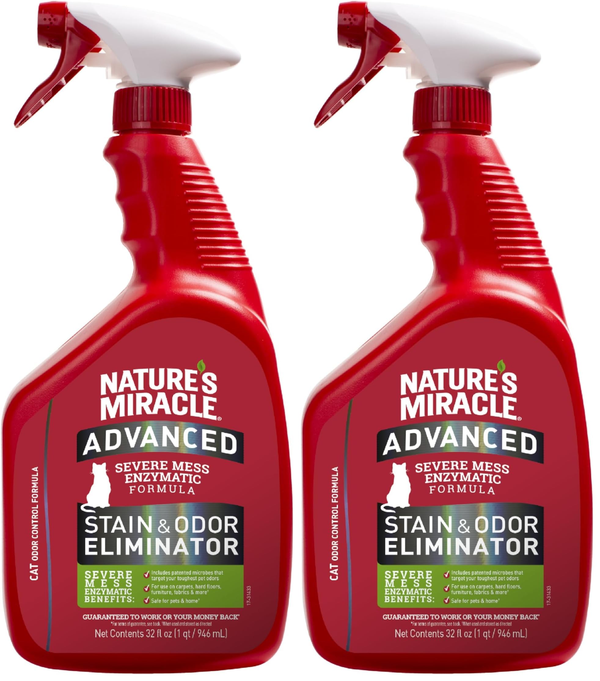 Nature's Miracle Advance — Eliminador de Manchas y Olores para Gato