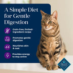 BLUE BUFFALO Basics Indoor — Alimento para Gato Adulto Sin Granos para Piel y Estómago Sensible