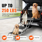 VEVOR — Escalera para Mascotas — Escalones para Subir a Cama, Sofá o Muebles para Perro y Gato