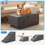 Nordjager — Escaleras para Perros Pequeños — Acceso Seguro a Muebles y Camas para Mascotas