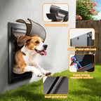VOSOIR — Puerta para Perros en Pared — Gatera de Instalación en Muro para Perros