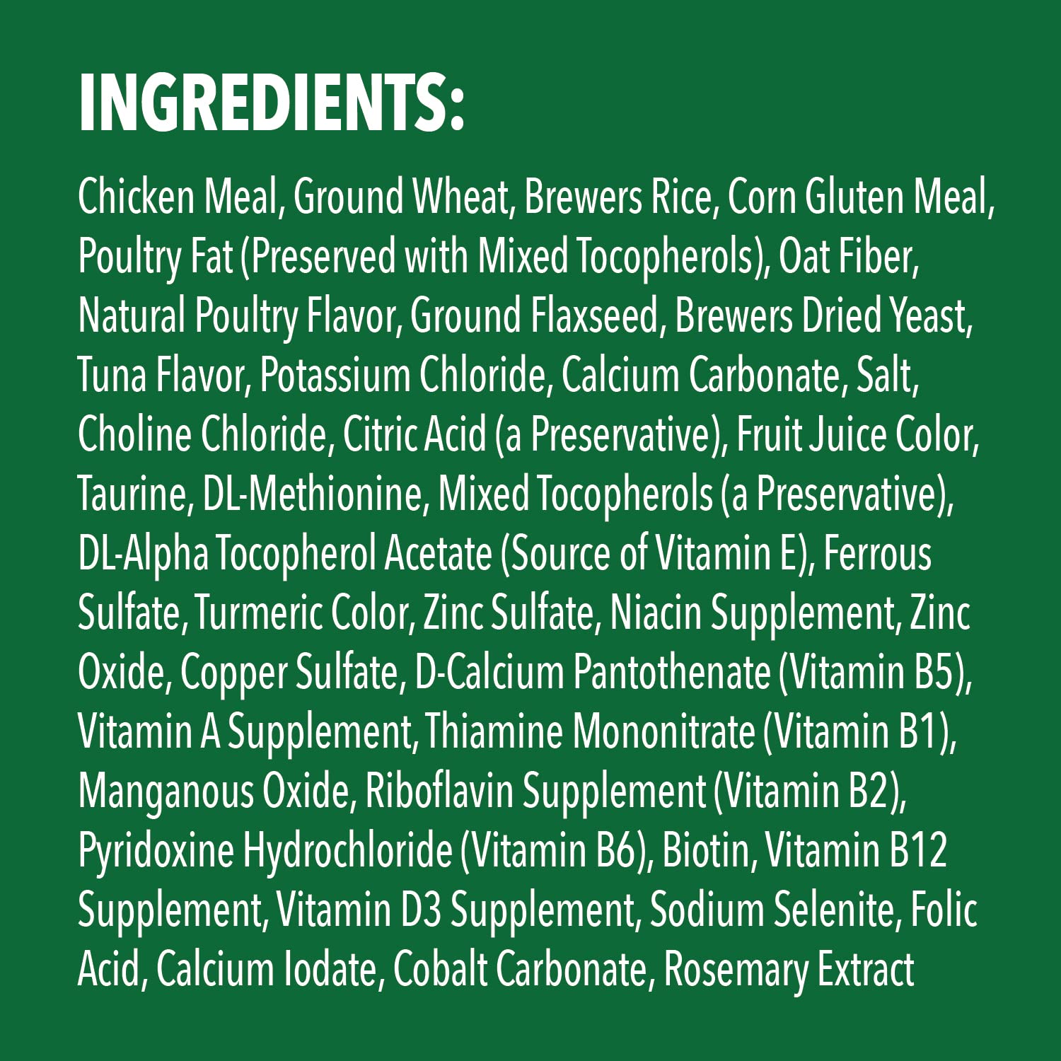 Greenies Feline — Premios Dentales Naturales para Gato Adulto, Sabor Atún Tentador
