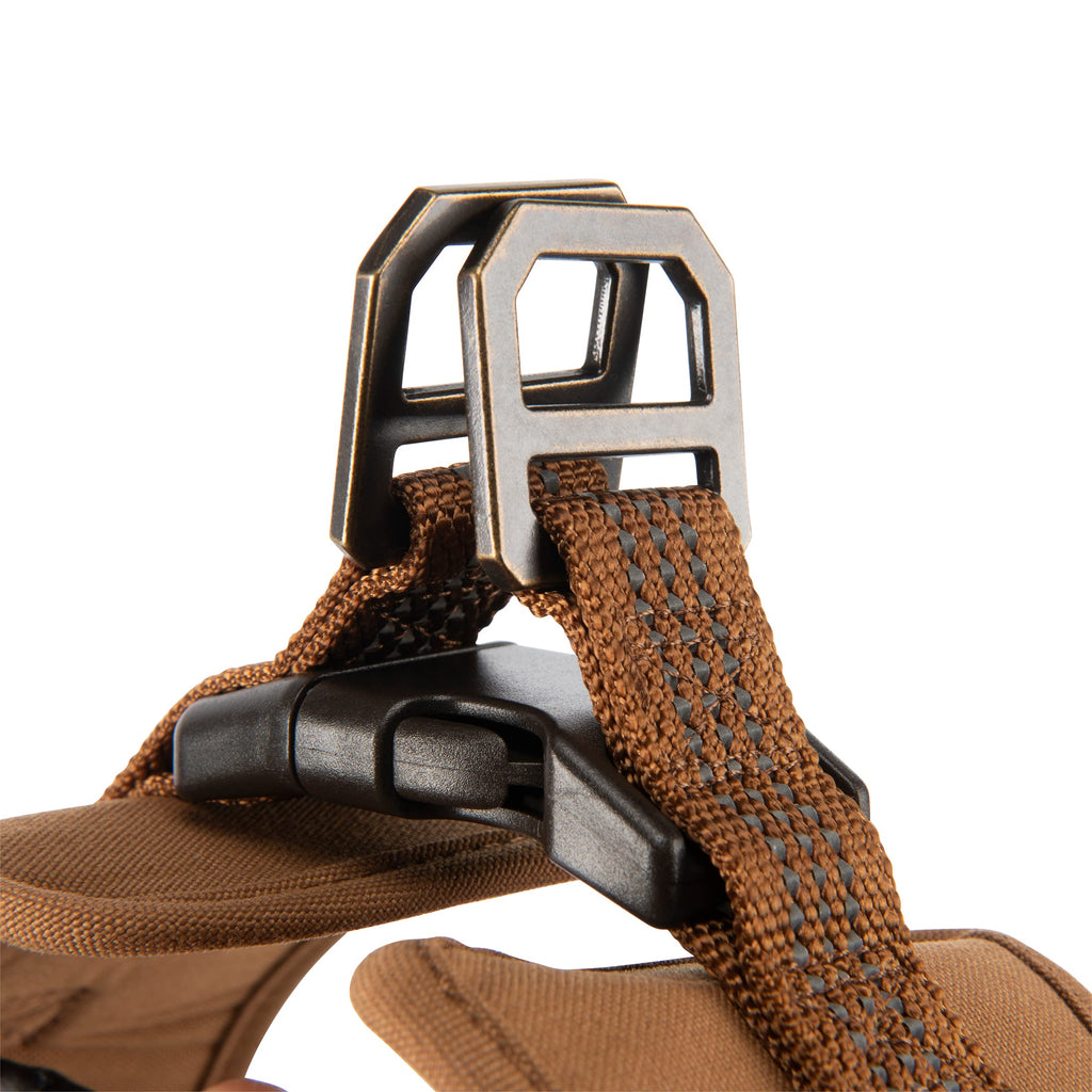 Carhartt Nylon Duck — Arnés de Entrenamiento con Doble Punto de Sujeción para Perro
