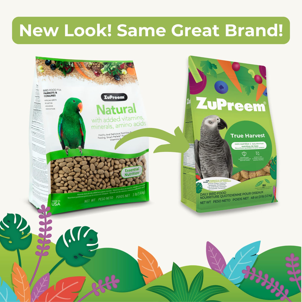 ZuPreem FruitBlend — Alimento en Pellets para Aves Medianas y Grandes (Loro, Conure, Caique, Gris Africano, Eclectus, Cacatúa Pequeña)