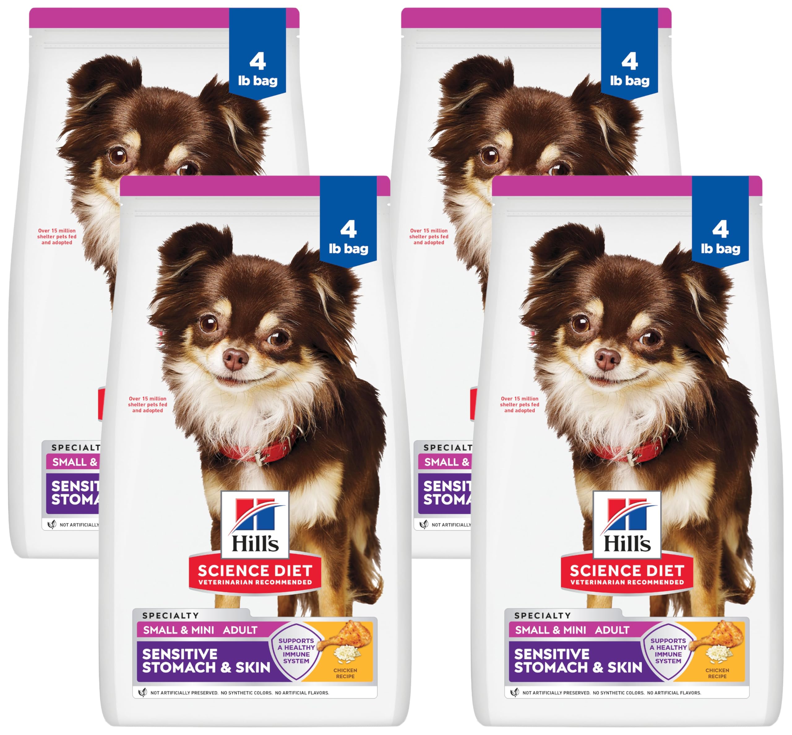 Hill's Science Diet Small & Mini — Croquetas para Perro Adulto con Estómago y Piel Sensibles