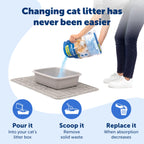 PetSafe ScoopFree — Arena de Cristal con Control de Olores para Gato