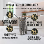 Purina Pro Plan LiveClear — Alimento Seco Reductor de Alérgenos con Probióticos para Gatito