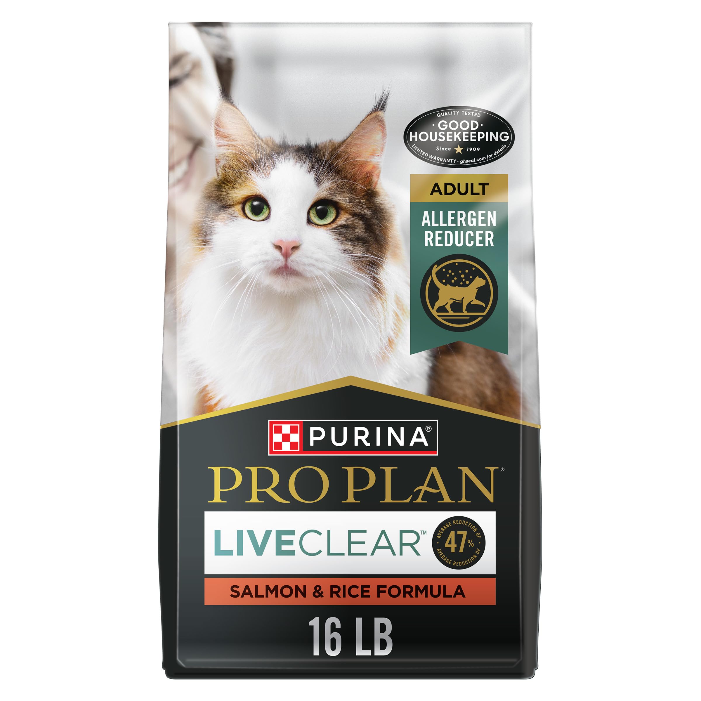 Purina Pro Plan Allergen Reducing — Alimento para Gato con Alto Contenido de Proteína para Reducir Alérgenos