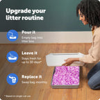 PetSafe ScoopFree — Arena de Cristales de Sílica Premium para Gato, Control de Olores 5 Veces Superior