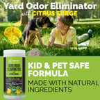 Nature's Pure Edge — Eliminador de Olores para Jardín y Espacios Exteriores con Mascotas