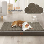 WNPETHOME — Cama Ortopédica Impermeable con Funda Lavable y Base Antideslizante para Perro