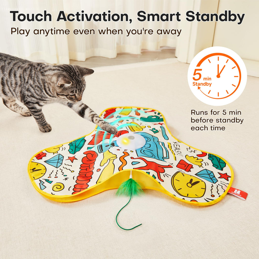 Potaroma Hide and Seek — Juguete Interactivo Escondite para Gato