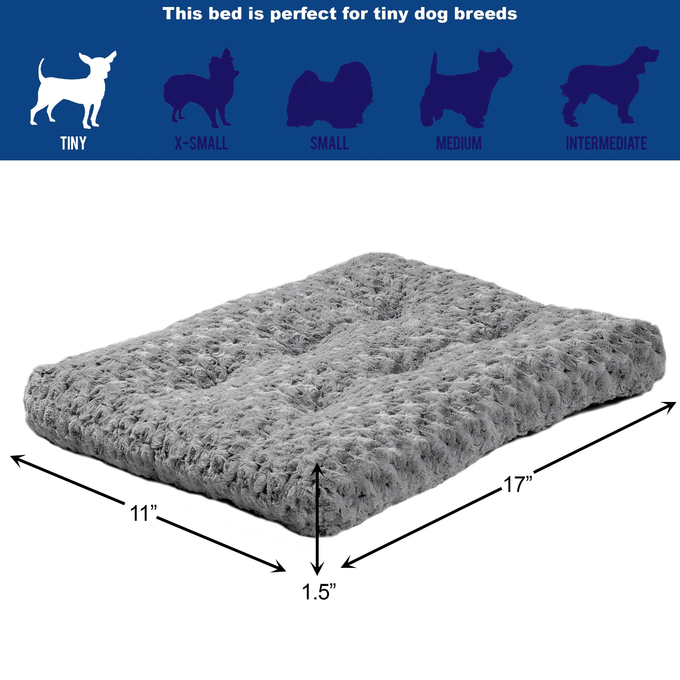 Midwest Homes for Pets Deluxe — Cama Super Suave para Perro y Gato, Compatible con Jaulas, Lavable en Lavadora
