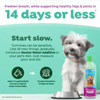 TropiClean Fresh Breath — Aditivo Dental para Agua, Limpieza de Dientes y Aliento Fresco para Perros