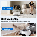Neakasa — Escalón de Acceso para Caja de Arena Automática para Gato