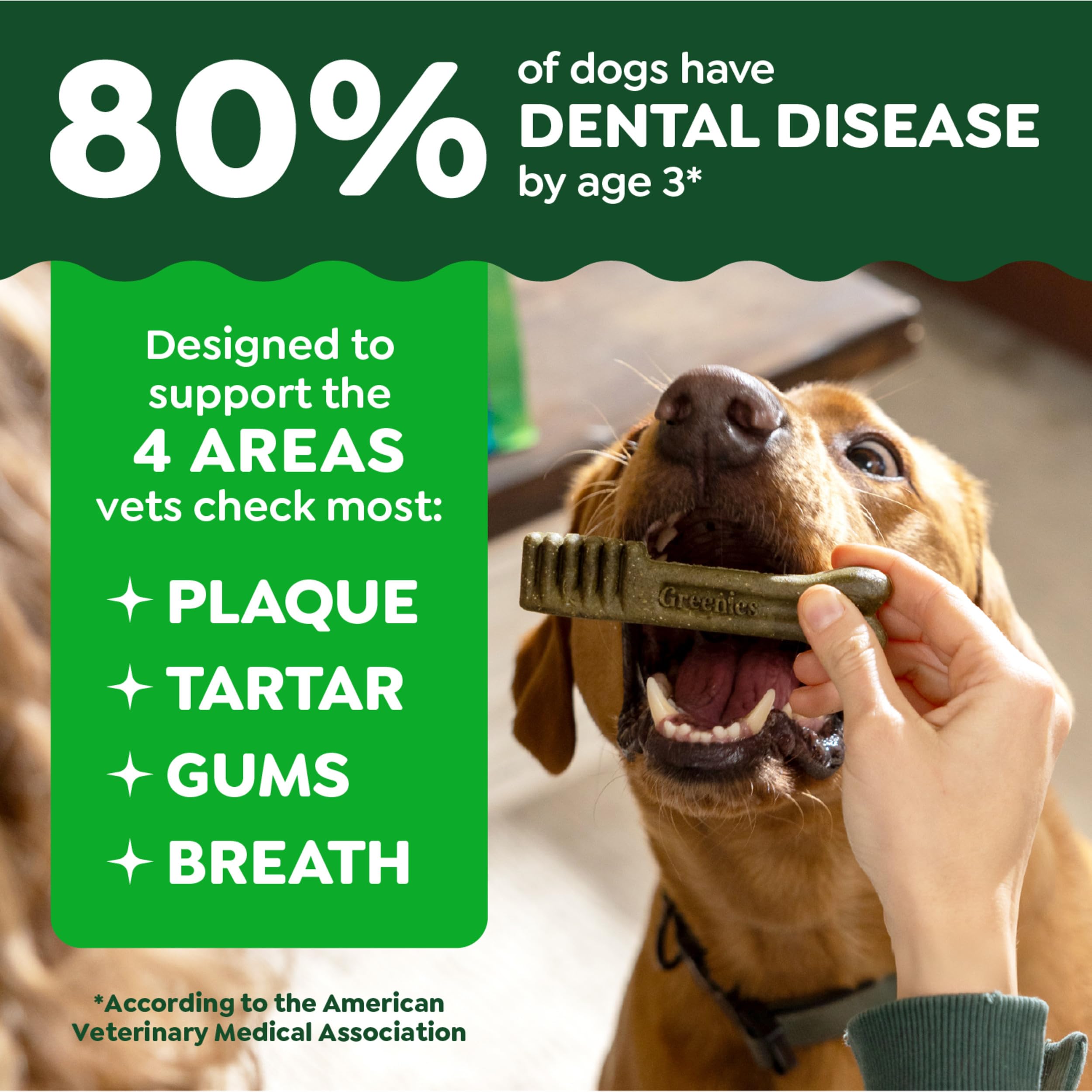 Greenies Teenie — Premios Dentales Naturales para Perro Pequeño