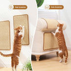 FUKUMARU — Tapete Rascador de Sisal Natural para Gato | Protege Tapetes y Sofás
