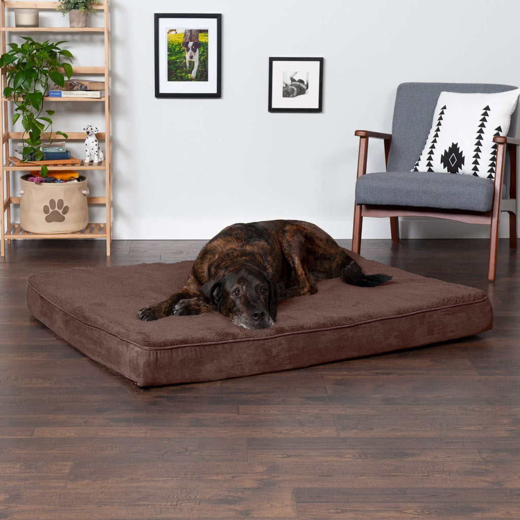 Furhaven — Cama Ortopédica con Cubierta Lavable y Desmontable para Perro