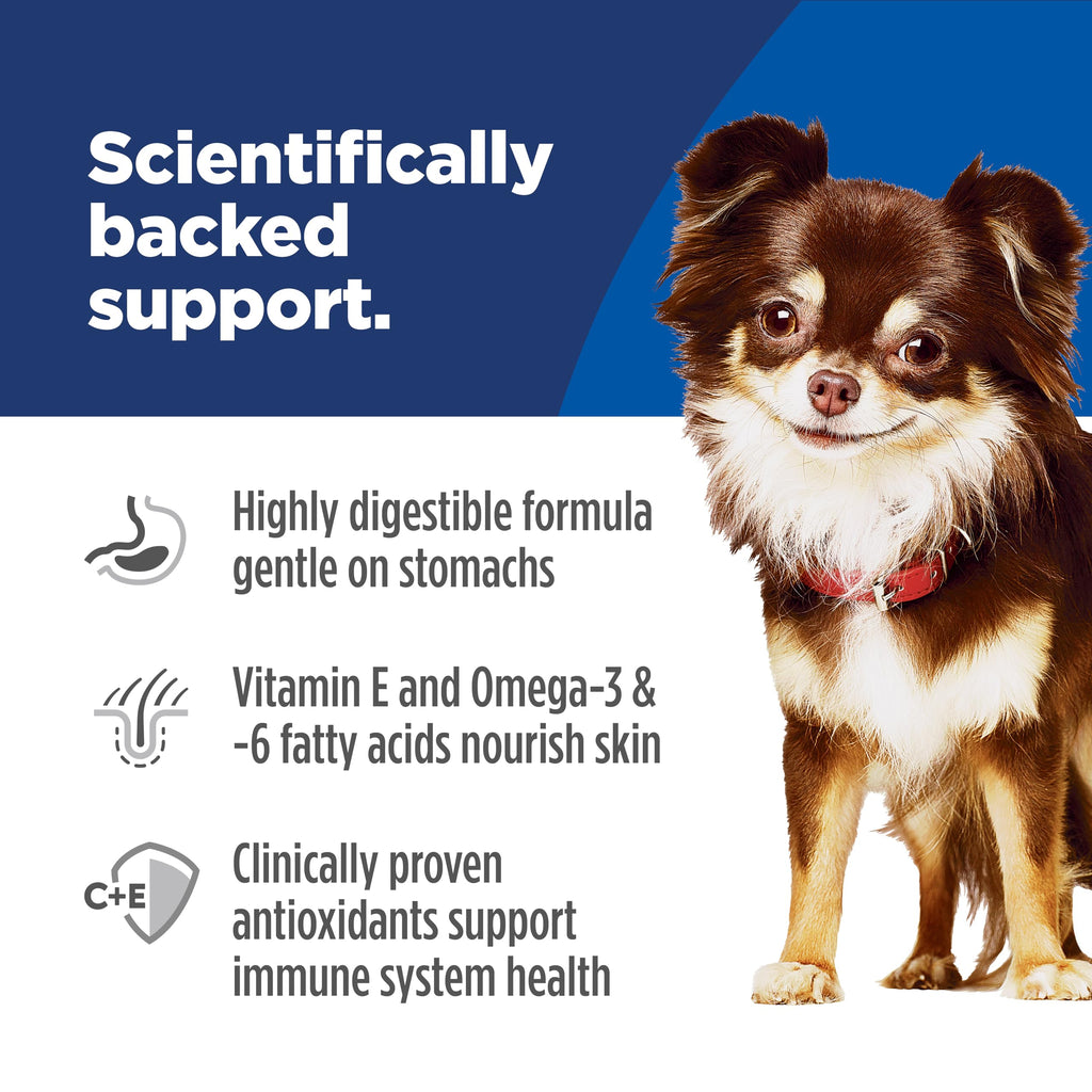 Hill's Science Diet Small & Mini — Croquetas para Perro Adulto con Estómago y Piel Sensibles