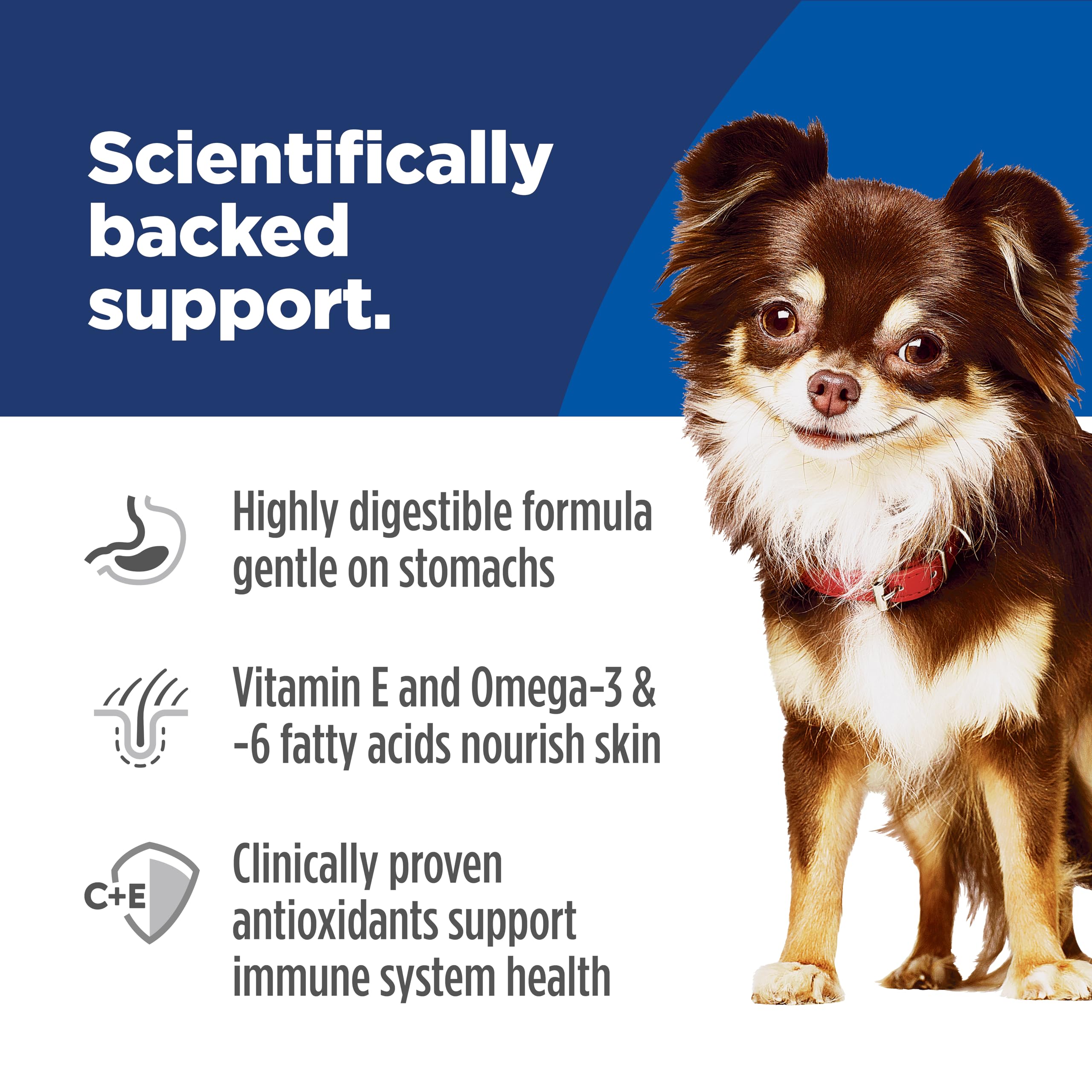 Hill's Science Diet Small & Mini — Croquetas para Perro Adulto con Estómago y Piel Sensibles