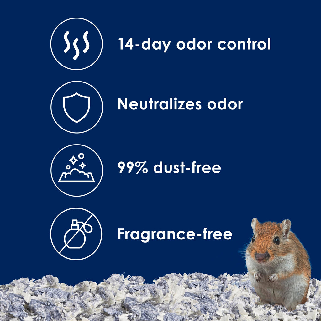Kaytee Clean & Cozy Extreme Odor Control — Cama y Sustrato Absorbente con Control de Olores para Cobayos, Conejos, Hámsters, Jerbos y Chinchillas