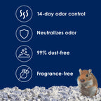 Kaytee Clean & Cozy Extreme Odor Control — Cama y Sustrato Absorbente con Control de Olores para Cobayos, Conejos, Hámsters, Jerbos y Chinchillas
