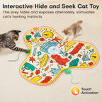 Potaroma Hide and Seek — Juguete Interactivo Escondite para Gato