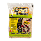 Zoo Med Aspen Snake Bedding — Sustrato Natural de Álamo para Serpientes, Lagartos, Tortugas, Tarántulas e Insectos, 4 Quartos (casi 4 litros), 99.9% Libre de Polvo