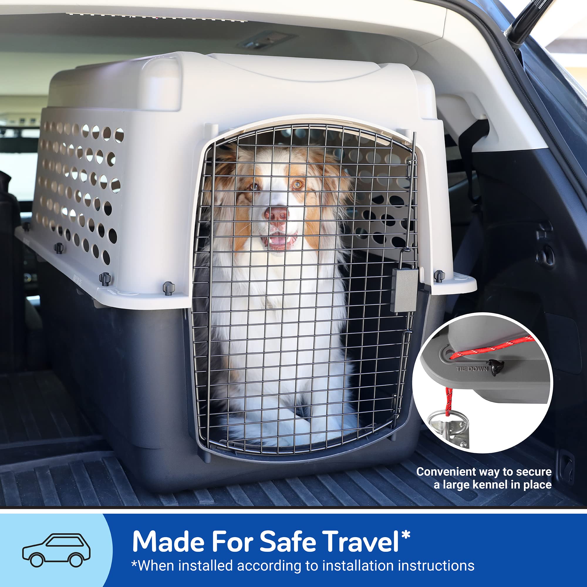 Petmate Vari Kennel — Jaula Transportadora Resistente para Perro