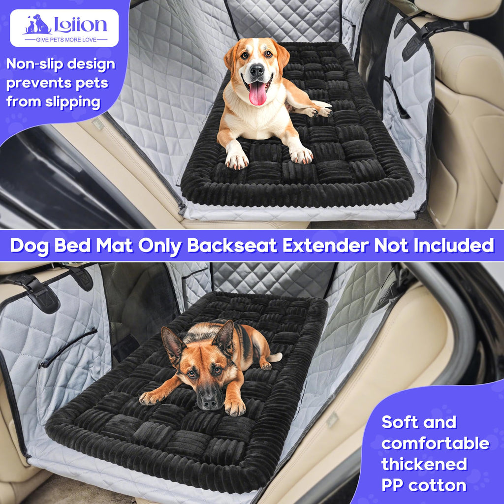 Loiion — Cama para Perro con Diseño Escocés y Funda Protectora para Sofá