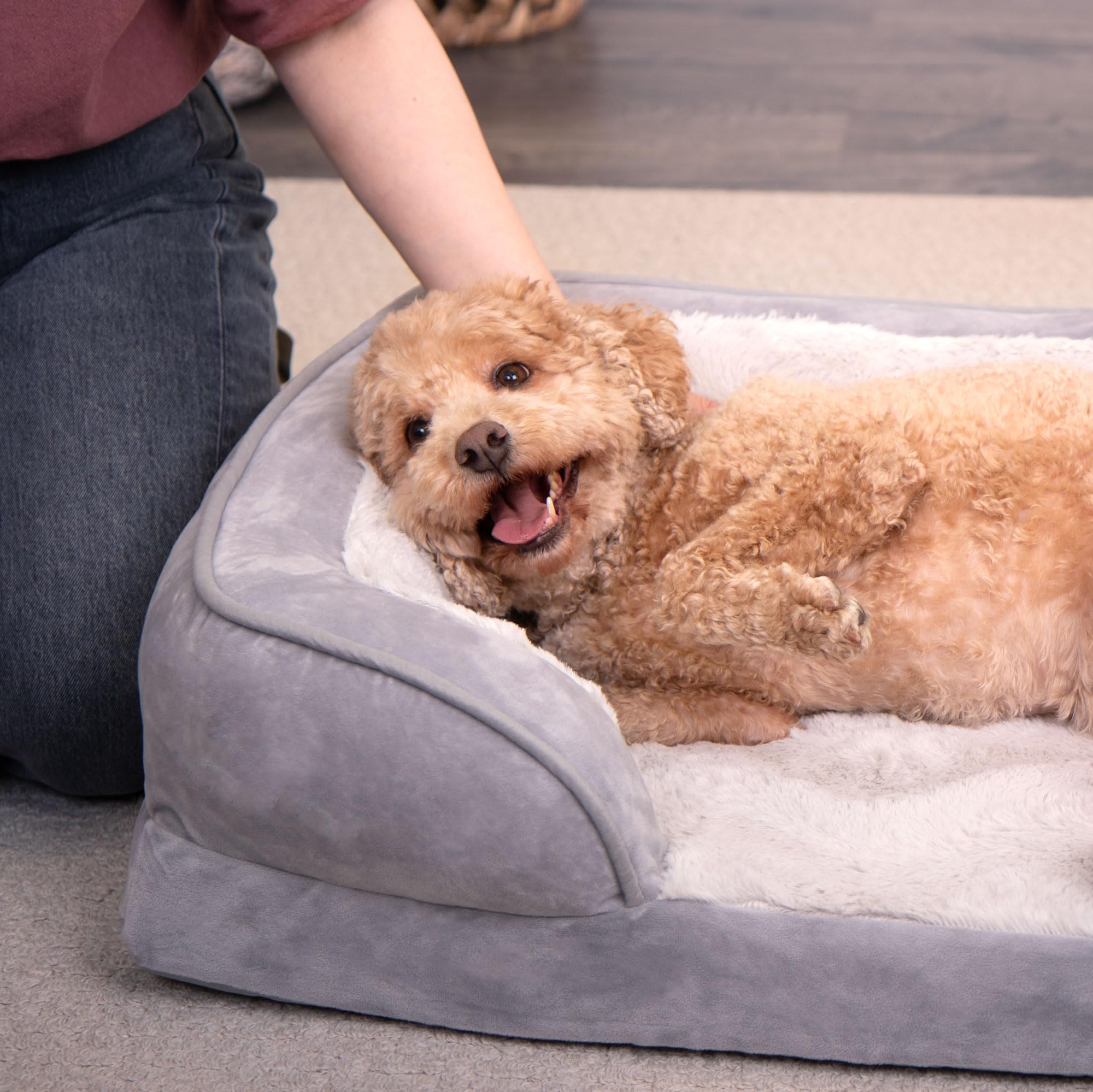 Furhaven Cooling Gel — Cama con Gel Refrescante para Perro