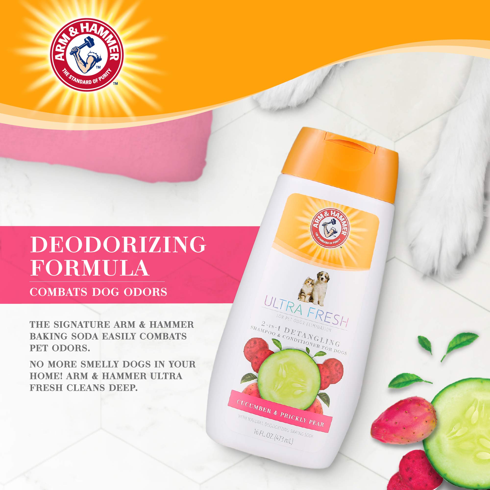 Arm & Hammer Ultra Fresh — Shampoo y Acondicionador para Cachorro