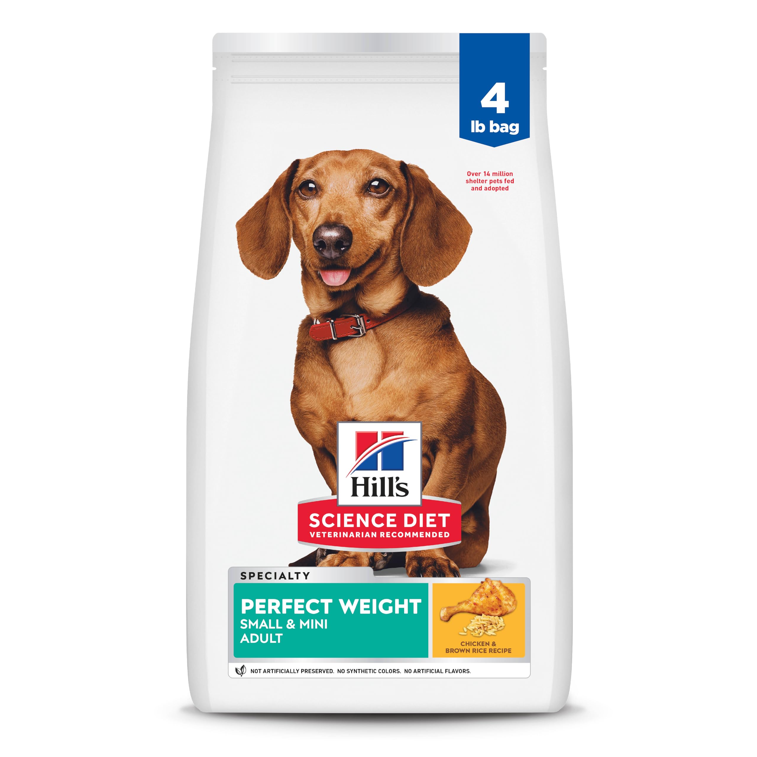 Hill's Science Diet Small & Mini — Croquetas para Perro Adulto Control de Peso Razas Pequeñas y Mini