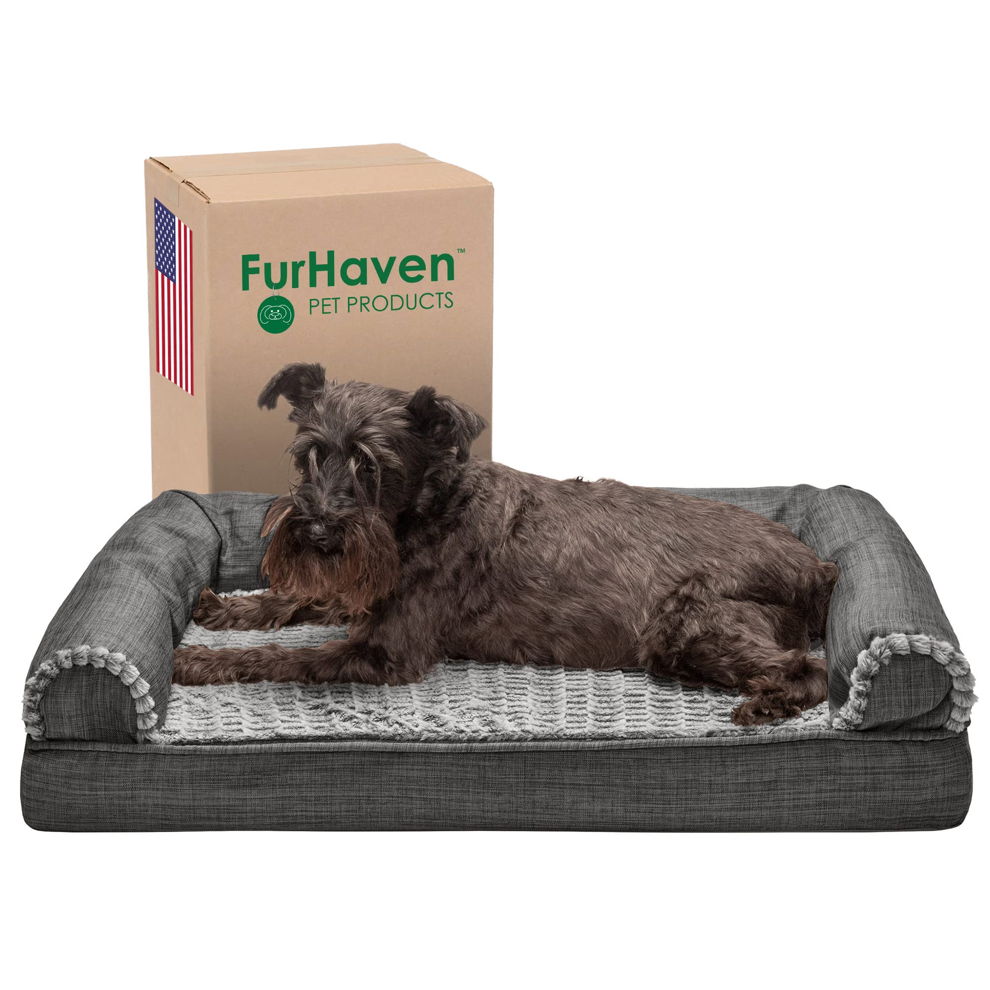 Furhaven Cooling Gel — Cama Refrescante con Gel para Perro